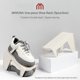 thumbnail image 4 of MIWUNA Zapatero de una pieza Soporte de zapatos simple para el hogar Creativo de doble capa, 4 of 8
