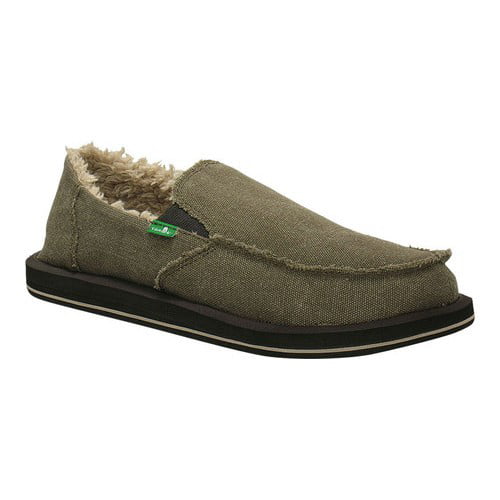 Sanuk Men's Vagabond Chill Brown Slip-On Shoes - Walmart.com