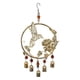 thumbnail image 3 of Colibrí de metal Wind Chimes Cola Decoración al aire libre Colgante Campanas de viento, 3 of 8