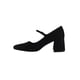 thumbnail image 3 of ZAPATILLA DE VESTIR DE NOBUCK NEGRO MARCA LEON AG06, 3 of 4