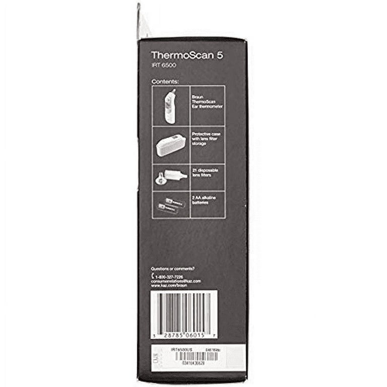 Braun Thermoscan 5 Ear Thermometer IRT6500 Walmart