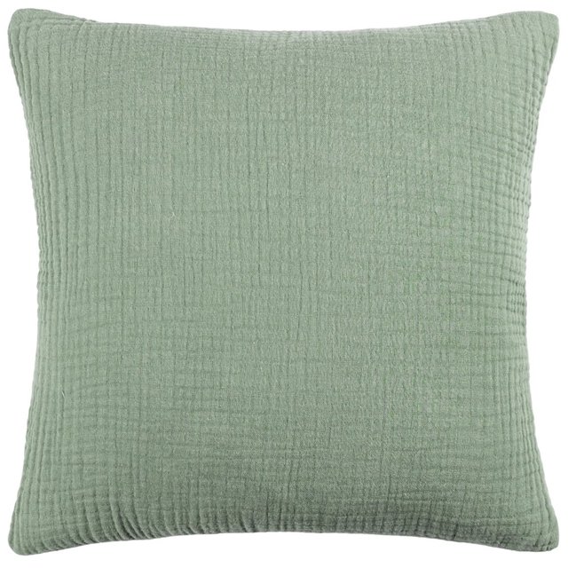 Yard Housse de Coussin Froissée en Coton Lark
