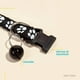 thumbnail image 5 of Collar Para Mascota Ajustable Perro Gato Raza Talla Pequeña negro 6.49 pulg Poli Pets PP-COPMPK-CH, 5 of 6