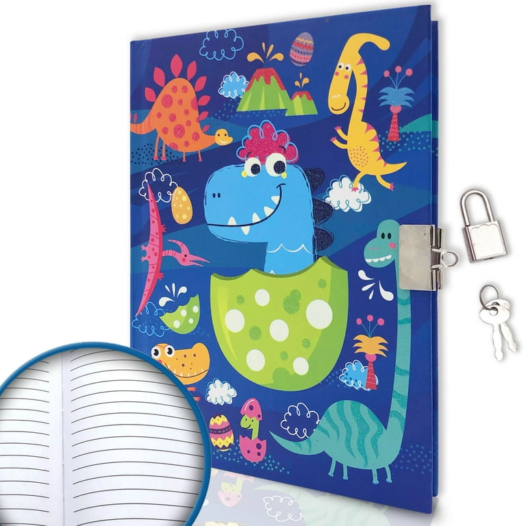 Diary with Lock and Key, Secret Journal Notebook for