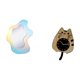 thumbnail image 5 of Reloj De Espejo Acrílico Con Forma De Gato Ondulado, Adorno De Pared Decorativo Moderno, Espejo De Maquillaje Silencioso Para Colgar En El Baño, La Cocina O La Oficina. Ideal Como Regalo De, 5 of 8