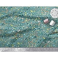 thumbnail image 3 of Soimoi Blue Cotton Jersey Fabric Aboriginal Mosaic Print Sewing Fabric Yard 58 Inch Wide, 3 of 3