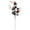 As shown, variant on JIhuahe Black Scary Cut Flower Bouquet for Halloween Decorations, Party Festive Atmosphere Flowers with Horror Theme, Haunted House Setup Props