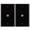 Black, variant on XGGYA 1 Port Coax Wall Plate,3Ghz Gold-Plated F-Type Keystone Wall Jack for Coaxial Cable,White Glossy Coax Cable Wall Plate,1Pack