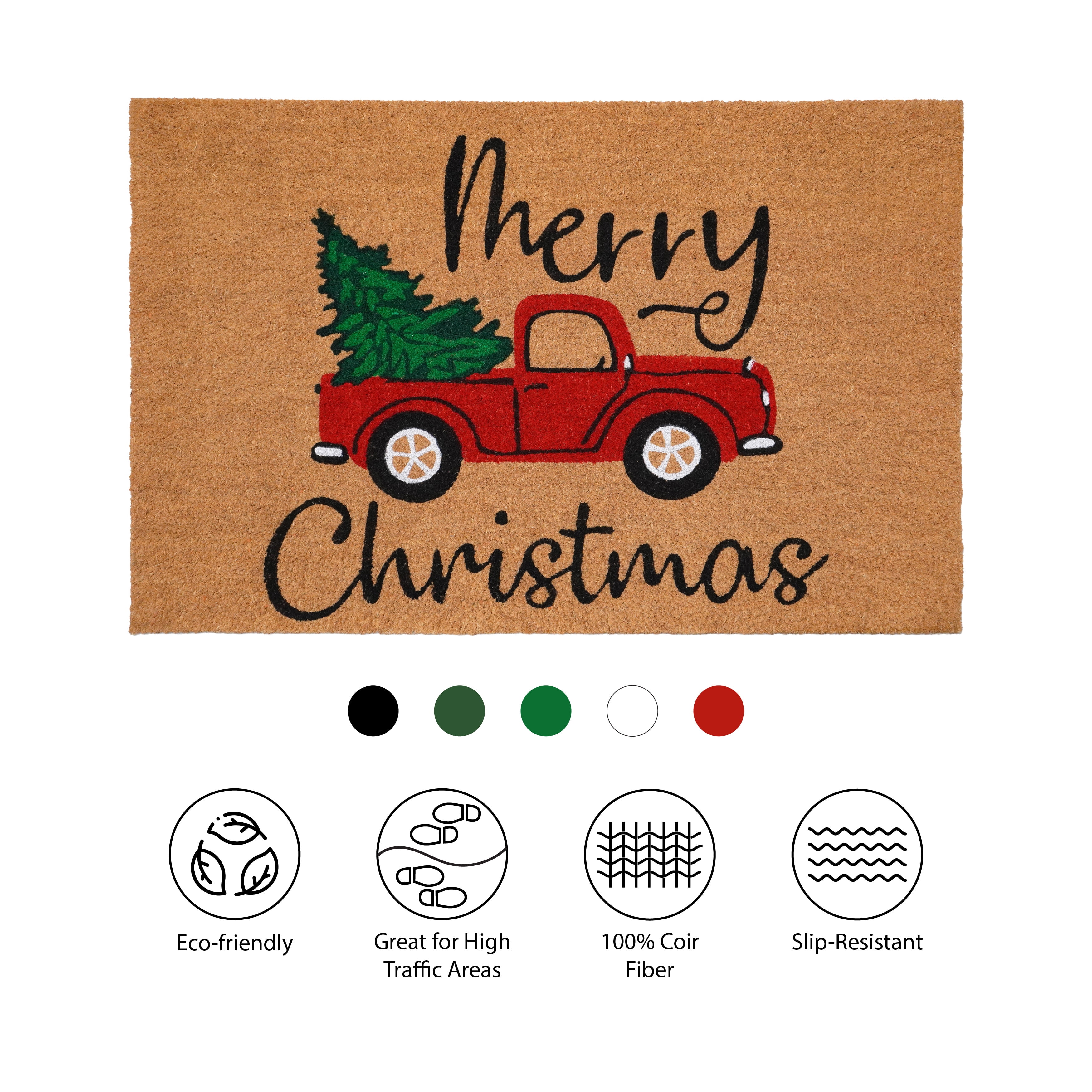 Calloway Mills 17 x 29 in. Christmas Memories Rectangular Indoor or Outdoor Doormat, Multi Color