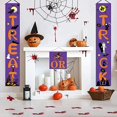 thumbnail image 2 of LINLIN Halloween Banner Hanging Decor, Halloween Decoration Set Trick or Treat Porch Banner/Outdoor Halloween Signs Decorations for Front Door Wall or Indoor Home, 2 of 9