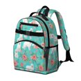 thumbnail image 2 of Great Pyrenees and Rose Blue Pattern Backpack for School, Cute School Bag with Adjustable Shoulder Straps and Padded Back, 15.25"x11.5"x5.25", 2 of 5