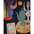 thumbnail image 3 of Klee, Paul 20x24 Black Modern Framed Museum Art Print Titled - Still Life 1940, 3 of 5