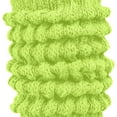 thumbnail image 5 of GERVRA Women’s Extra Long Heavy Slouch Socks – 100% Cotton, Made in USA, One Size 9–11, Retro 80s Style (Green), 5 of 7