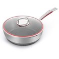 thumbnail image 1 of Sartén Universal Pan Small Capital Pan con Fondo Plano adherente, Sartenes de Fondo Plano Sartén Profunda Wok Sartén para Restaurante de Cocina perfecl sartén, 1 of 8