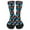 B, variant on PuSpu 67 Funny Christmas Polyester, Spandex Socks, Festive Holiday Long Socks for Adults, Multicolor