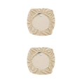 thumbnail image 1 of Bearachild Funda de cojín para silla Fundas de asiento Protector Universal Poliéster Elástico Resistente a la suciedad Boda Hotel Leche blanca 2piezas, 1 of 6