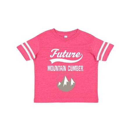 

Inktastic Future Mountain Climber Hiking Gift Toddler Boy or Toddler Girl T-Shirt