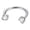 a, variant on QIQUWOHUL Stainless Double Zircon U Shaped Nose Ring Set Piercing Jewelry Multi Color Zircon Nose Jewelry