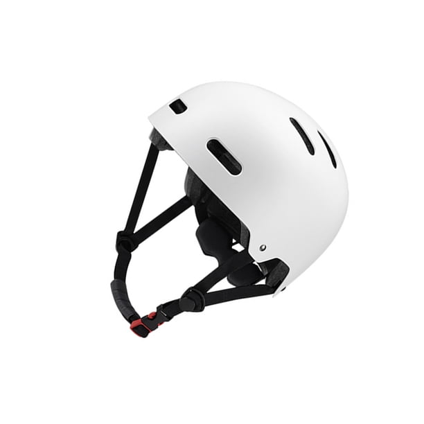 Naiovety Casco de ciclismo EPS Shell Deportes Protección de la cabeza Sombrero de ventilación para monopatín Patinaje sobre ruedas Niños Ropa Deportiva, Zapatos Blanco L