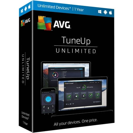AVG TuneUp, 1 Year (Best Lightweight Antivirus For Android)
