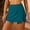 Dark Green, variant on Women's Swim Skort - High Waisted Printed Swim Skirt with Built-in Shorts, Modest Swim Bottoms for Beach Pool Vacation (S-XXL)