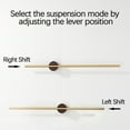 thumbnail image 4 of Dengmore Sales Bathroom Punch free Towel Bar Bathroom Rack Creative Towel Rack Light Luxury Thickened Single Rod Gold, 4 of 4