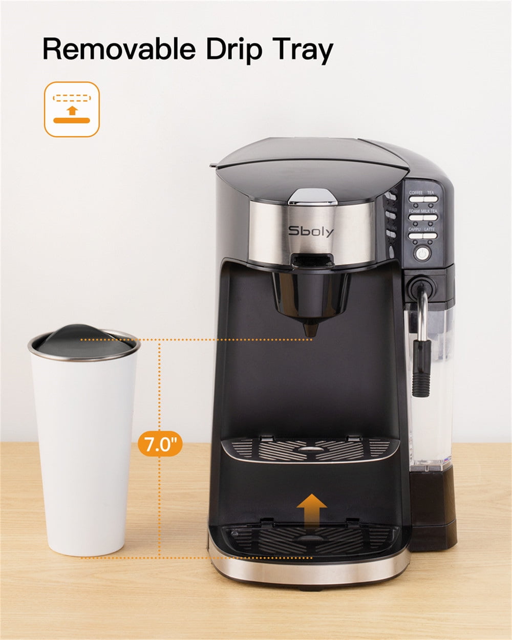 Ground Coffee, Compact Coffee Brewer 