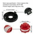 thumbnail image 2 of 2Pcs Trimmer Spool & Line+Cover for Einhell-Ct 36/30 Li E Solo 36/255 Bl 18/200 Lawn Mower Kit Replacement, 2 of 9