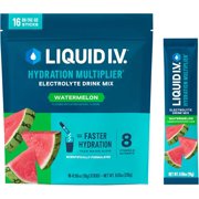 Liquid I.V.® Hydration Multiplier® - Watermelon | Electrolyte Powder Drink Mix | 1 Pack (16 Servings)