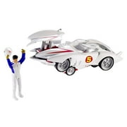 Hot Wheels Speed Racer Deluxe Vehicle with Figure, Mach 5