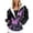 Black, variant on Bibifish Womens Full Zip Hoodies Purple Butterfly Printed Long Sleeve Hoodies With Pockets Loose Fit Bold Casual Dates Outings Trendy Pullover Tops