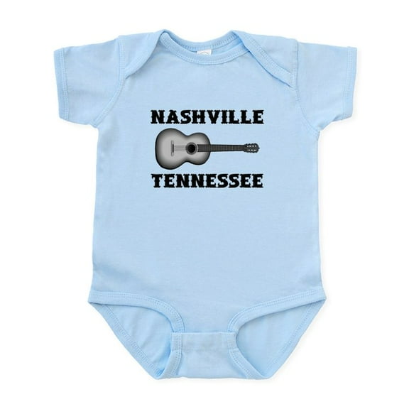 CafePress - Nashville Tennessee Infant Bodysuit - Baby Light Bodysuit, Size Newborn - 24 Months