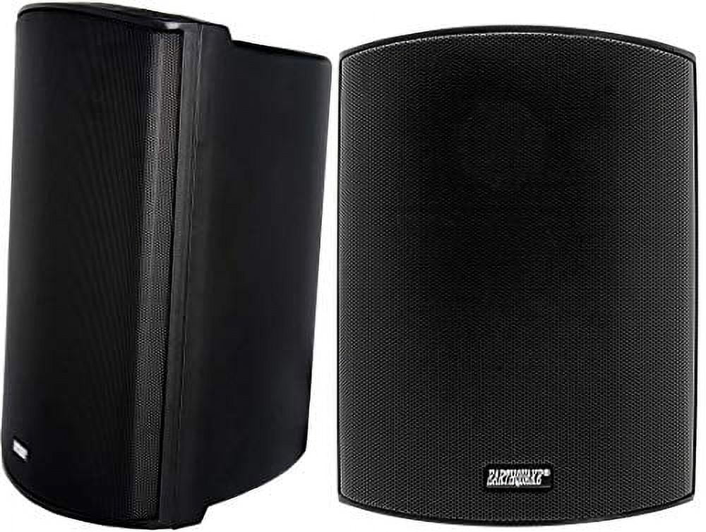 earthquake sound aws-502b all-weather indoor/outdoor speakers (matte black, pair)
