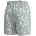 thumbnail image 2 of Traje de Baño OP Para Hombre Estampado Rayas Gris T M, 2 of 4