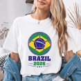 thumbnail image 4 of Jollimate Brazil Soccer T-Shirt, Brazil Fan Girl Shirt, Football Fan Gift, Soccer Lover Gift, 4 of 6