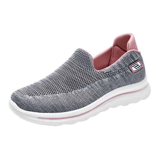 Mocasines Para Caminar Zapatos para correr para mujer, Zapatos antideslizantes para caminar, cómodas para correr y hacer deporte Wdftyju Tenis De Mujer Tenis De Hombre