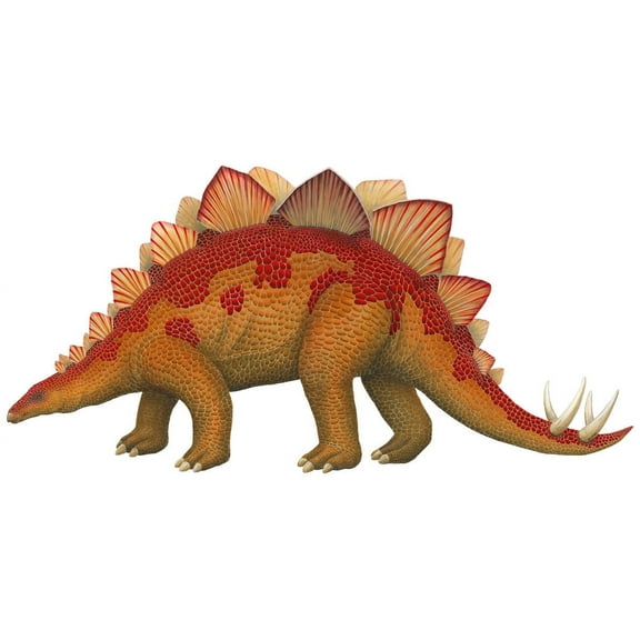 Walls of the Stegosaurus Wall Decal Sticker
