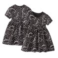 thumbnail image 2 of LYMAYTER Robe Décontractée pour Filles Tout-Petits Mode Col en U Robe d'Été Style Western en Coton pour Enfants 2-7 Ans, 2 of 8
