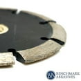 thumbnail image 2 of Benchmark Abrasives Premium Tuck Point Crack Chaser Diamond Blade for Angle Grinder, Aggressive Cutting, Grout Repair on Green Concrete, Masonry, Brick, Stone - ( 4"), 2 of 3