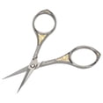 thumbnail image 3 of Vintage Scissor Sunflower Pattern Stainless Steel Needlework Fabric Sewing Cutting ToolBlack Golden Flower, 3 of 8