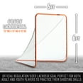 thumbnail image 2 of Franklin Sports Lacrosse Goal - Official Size Portable Steel Goal - 6' x 6', 2 of 13