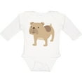 thumbnail image 3 of Inktastic Bulldog Boys or Girls Long Sleeve Baby Bodysuit, 3 of 5