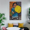 thumbnail image 6 of Diego Rivera 《Girl Holding Yellow Flowers》 Wall Art Prints Paintings Canvas Poster Wall Art Picture Painting Poster Canvas Print Posters Artworks Bedroom Living Room Decor 12x18inch(30x45cm), 6 of 6