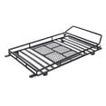 thumbnail image 1 of RC Luggage Rack, RC Metal Luggage Rack Lightweight  Luggage Carrier Roof Bracket with LED Headlamp Suitable for Axial SCX10 1/10 RC Crawler Car, 1 of 7