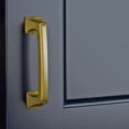 thumbnail image 5 of GlideRite 3 in. Center Classic Base Pull Cabinet Hardware Handle, Satin Gold, Pack of 25, 5 of 5
