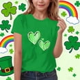 thumbnail image 2 of T-shirt à Manches Courtes pour Garçons, Imprimé de la Saint-Patrick, Col Rond, T-Shirt Graphique Décontracté, 1 Pce, 2 of 6