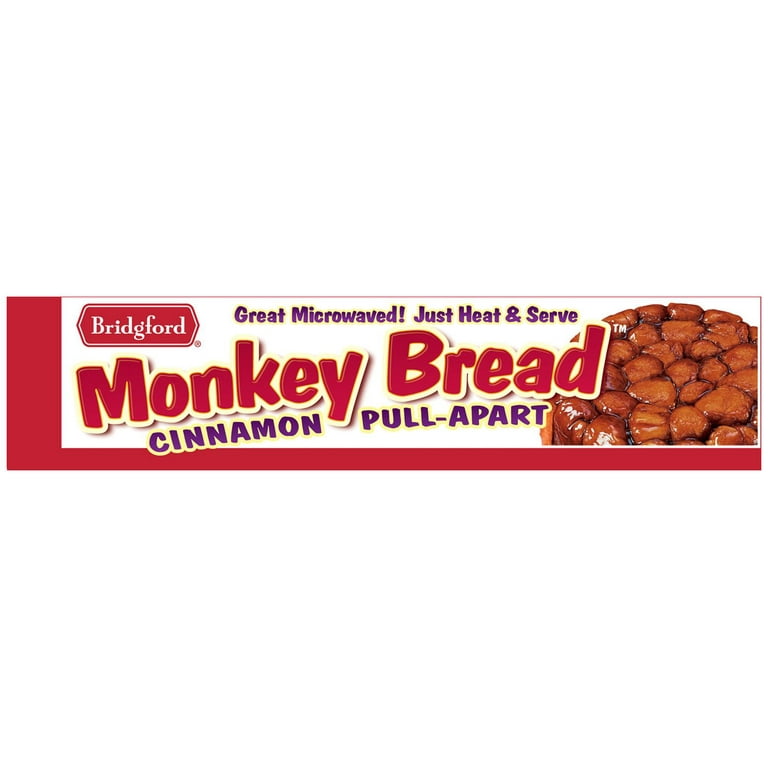 Bridgford Foods Frozen Heat and Serve Cinnamon Pull-Apart Monkey Bread, 16 Ounces
