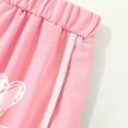 thumbnail image 6 of ZACPNCV 3-pack Shorts for Girls Summer Elastic Casual High Waisted Loose Shorts Pink 8-9 Years, 6 of 7