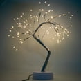 thumbnail image 4 of Lake Industries 20" LED Firefly Tree Lights | Bonsai - Bedroom, Desk Top, Table Lamp Decoration | USB/Battery Operated | Touch Switch | DIY Adjustable Branches | Home Party Holiday | Warm Lighting, 4 of 9