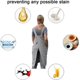 thumbnail image 5 of Gardening Apron Women's Cross Back Apron with Pockets Japanese Apron for Work Gardening Cooking Painting Baking, 5 of 5